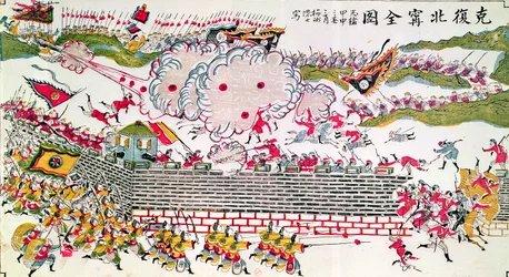 Rückeroberung von Bac Ninh durch die Chinesen während des Französisch-Chinesischen Krieges von 1885, 1885-89